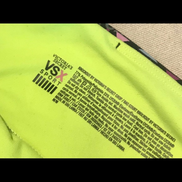 Victoria Secret Capri Sports Bra Med Neon 34C - Picture 7 of 7